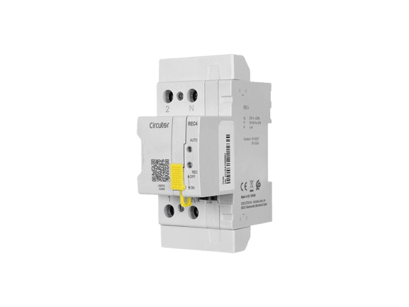 Diferencial autorrearmable Circutor REC4 2P 30A 30mA con referencia P26A21. de la marca CIRCUTOR