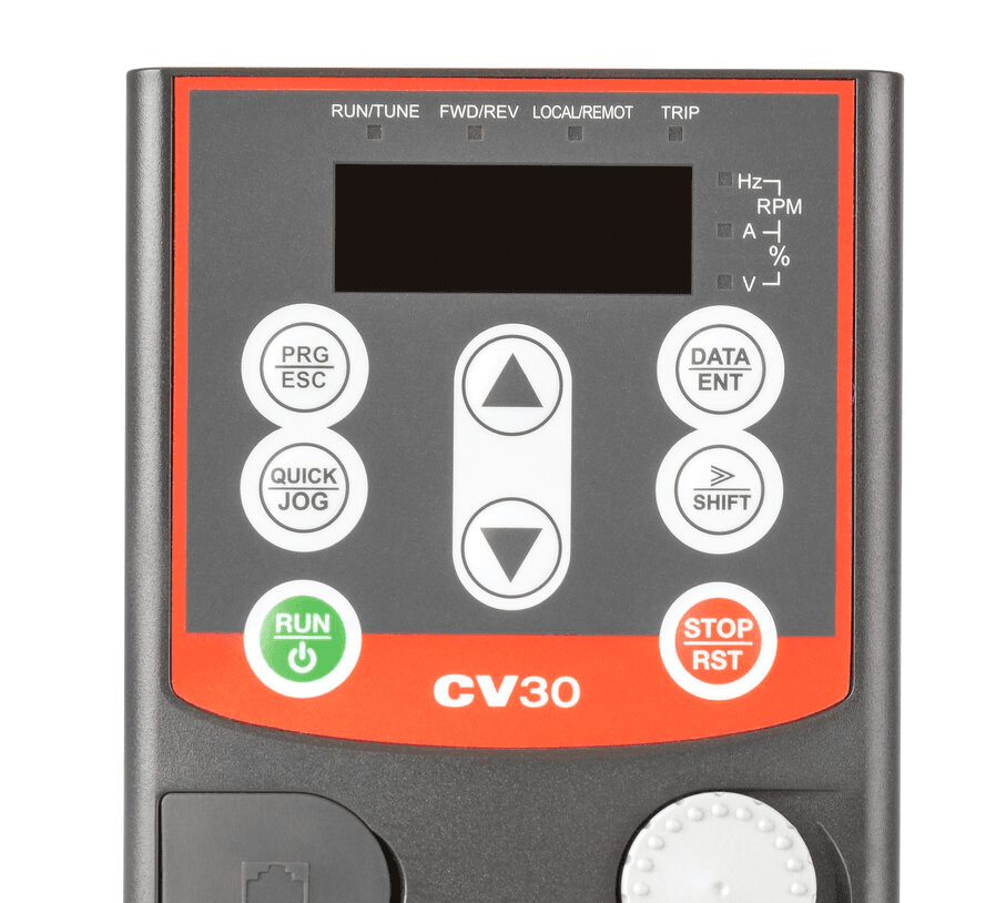 Variador de frecuencia monofásico de 0,75 kW CV30-008-S2 con referencia 6B1BA000002 de la marca SALICRU