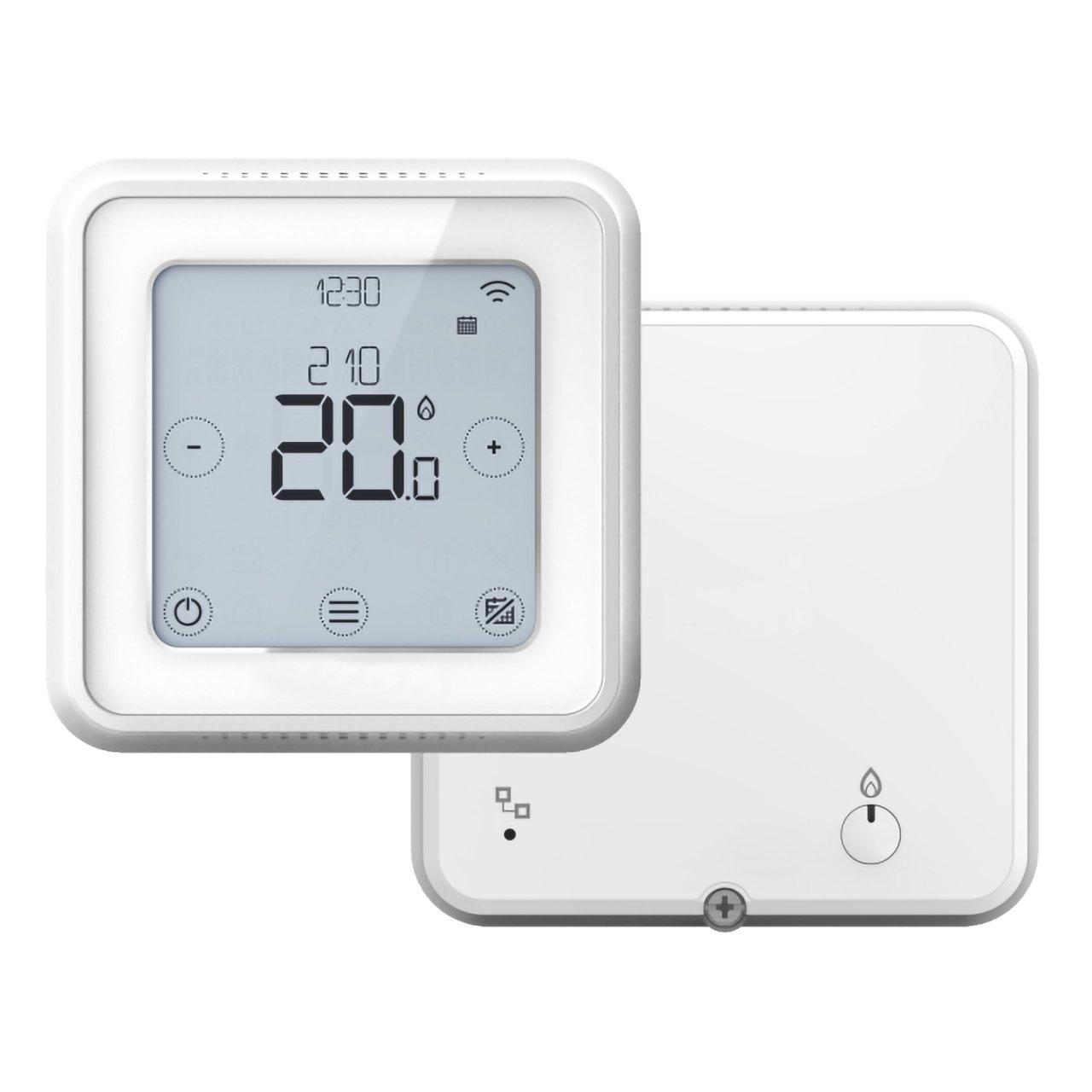 Cronotermòstat intel·ligent cablejat Honeywell T6 de paret blanc amb referència Y6H910WF4032 de la marca RESIDEO