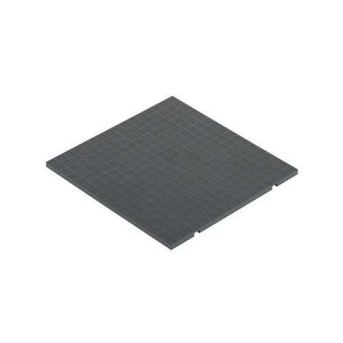 Tapa embellecedora de enrasamiento para caja de suelo regulable o tapa de registro 6 elementos gris Simon 500 Cima con referencia 52053103-035 de la marca SIMON