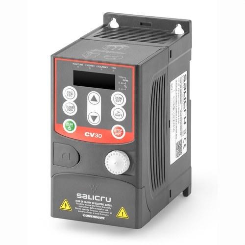 Variador de freqüència monofàsic de 0,75 kW CV30-008-S2 amb referència 6B1BA000002 de la marca SALICRU