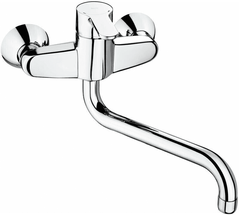 Grifo de cocina mural con caño giratorio Roca L20 con referencia A5A7609C00 de la marca ROCA