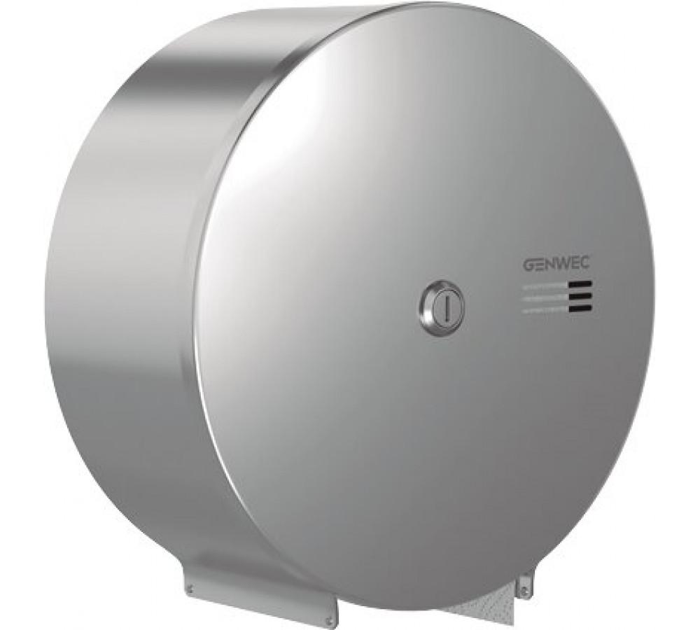 Dispensador de paper jumbo inox 304 setinat amb referència GW03 02 04 01 de la marca GENWEC