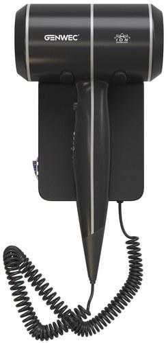 Assecador de cabell iònic "BISE" 1800W negre mat amb referència GW02 08 01 03 de la marca GENWEC