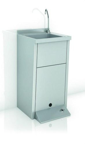 Lavabo registrable amb pedestal i una aixeta amb referència GW08 50 04 01 de la marca GENWEC