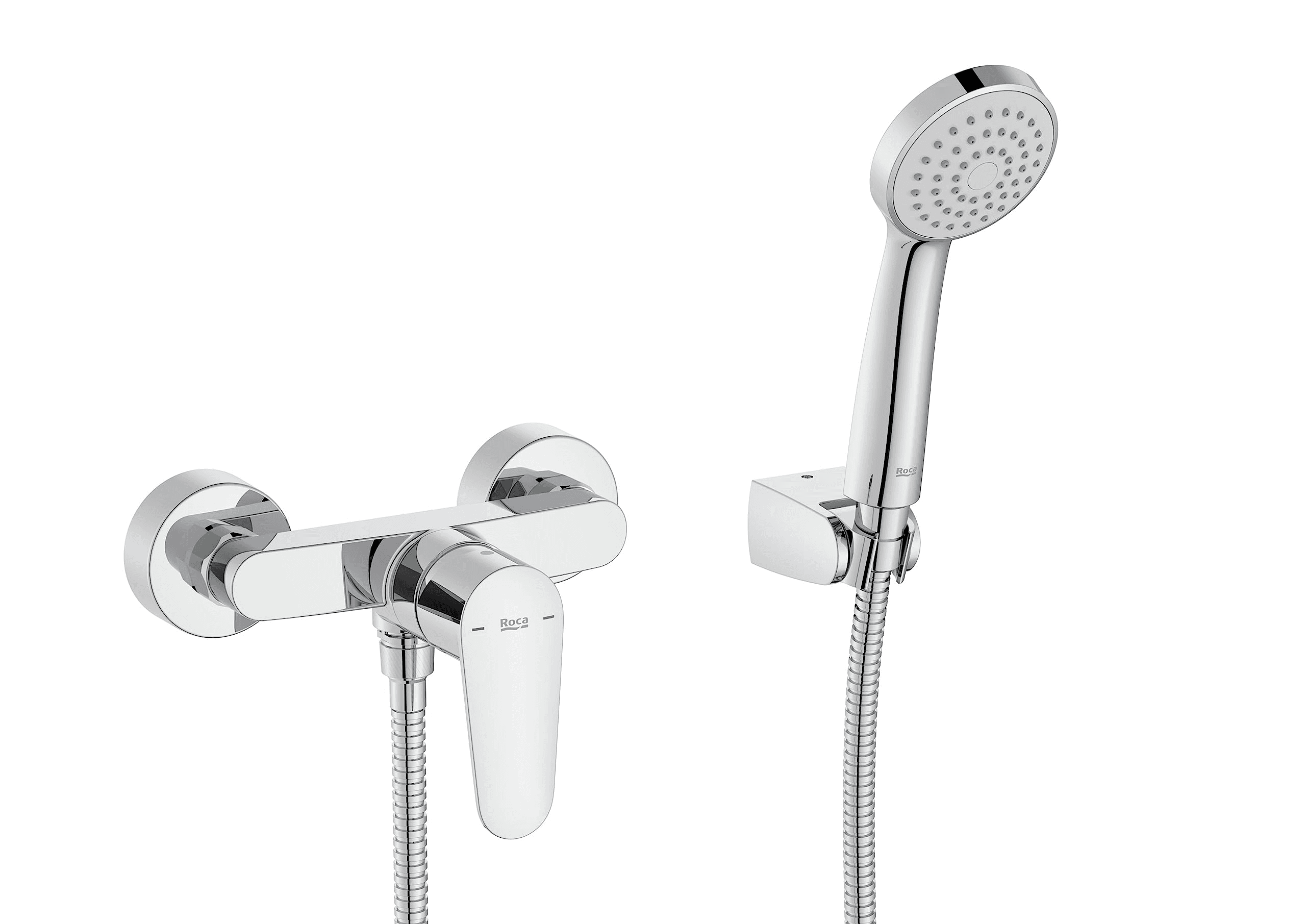 Roca Victoria Plus Single Lever Shower Set with reference A5A204FC00 from the brand ROCA