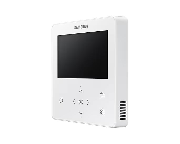 Controlador cableado Samsung EHS para aerotermia con referencia MWR-WW10N de la marca SAMSUNG