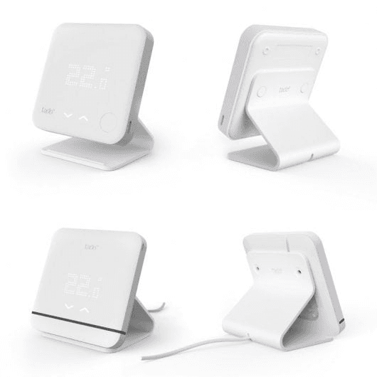 Soporte de mesa blanco para termostatos Tado con referencia STA de la marca TADO